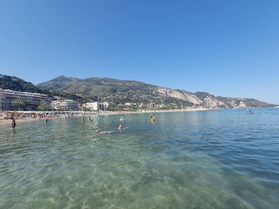 Le Garavan, Superbe Studio Vue Mer Et Vieux Menton Ngoại thất bức ảnh
